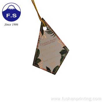 OEM Luxury Design Hang Tags Printing for Cloths